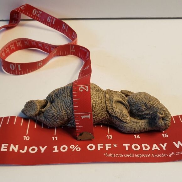 Martha Carey Marty Sculpture The Herd Elephant - Picture 9 of 9